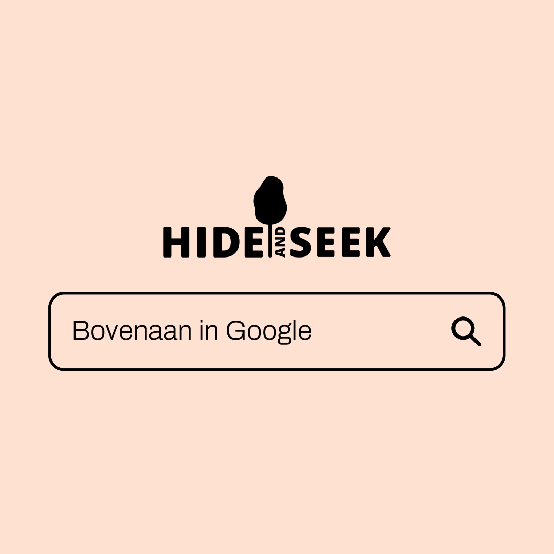 Bovenaan in google met SEO